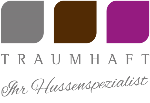 Traumhaft Verleihservice - Hussen & Tischwäsche, Brautstrauß · Deko · Hussen Nürnberg, Logo