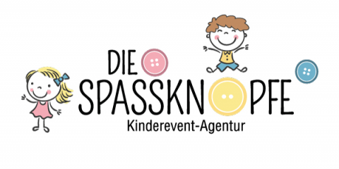 Die Spassknöpfe und Ihre kleinen Gäste!, Showkünstler · Kinder Nürnberg, Logo