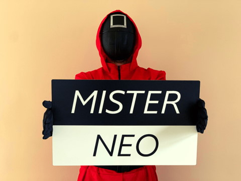 Mister Neo - Junggesellenabschiede der Extraklasse, JunggesellInnenabschied Nürnberg, Logo Mister Neo - Junggesellenabschiede der Extraklasse, JunggesellInnenabschied Nürnberg, Logo