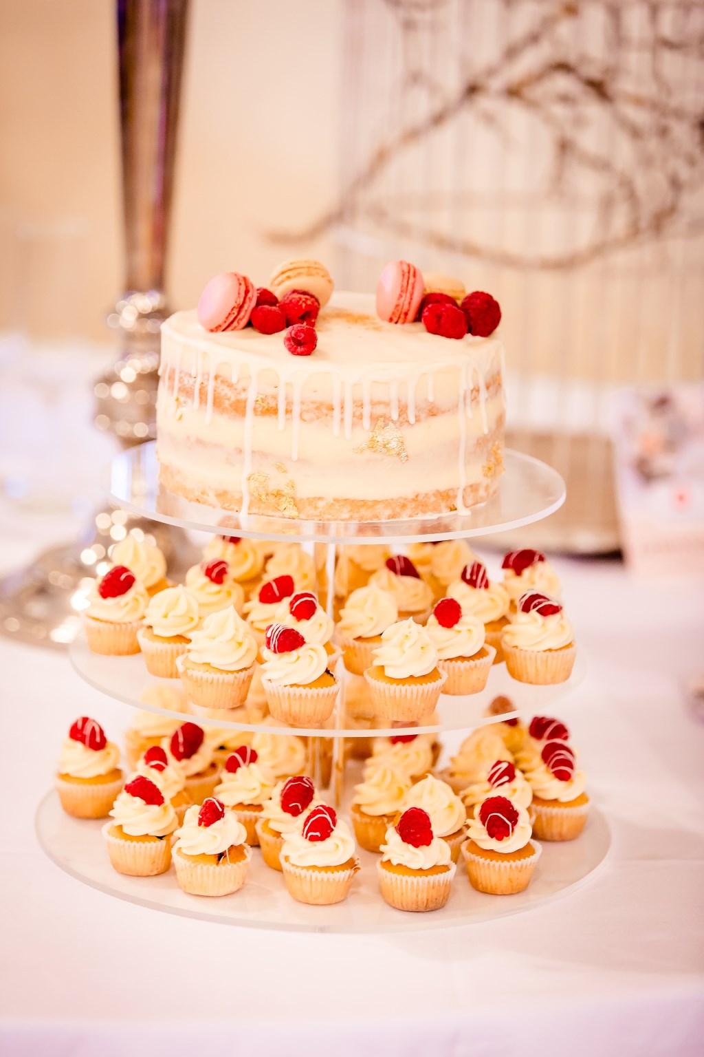 Hochzeitstorte auf der Vintage Love Hochzeitsmesse