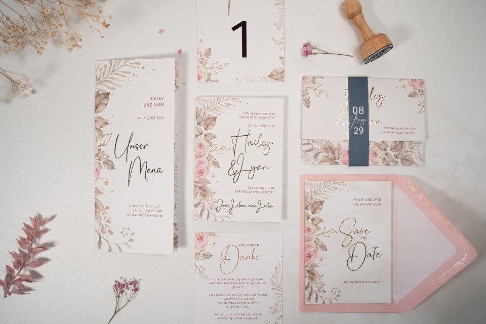 Hochzeitspapeterie - was gehört alles dazu? Bild 1 Hochzeitspapeterie - was gehört alles dazu? Bild 1